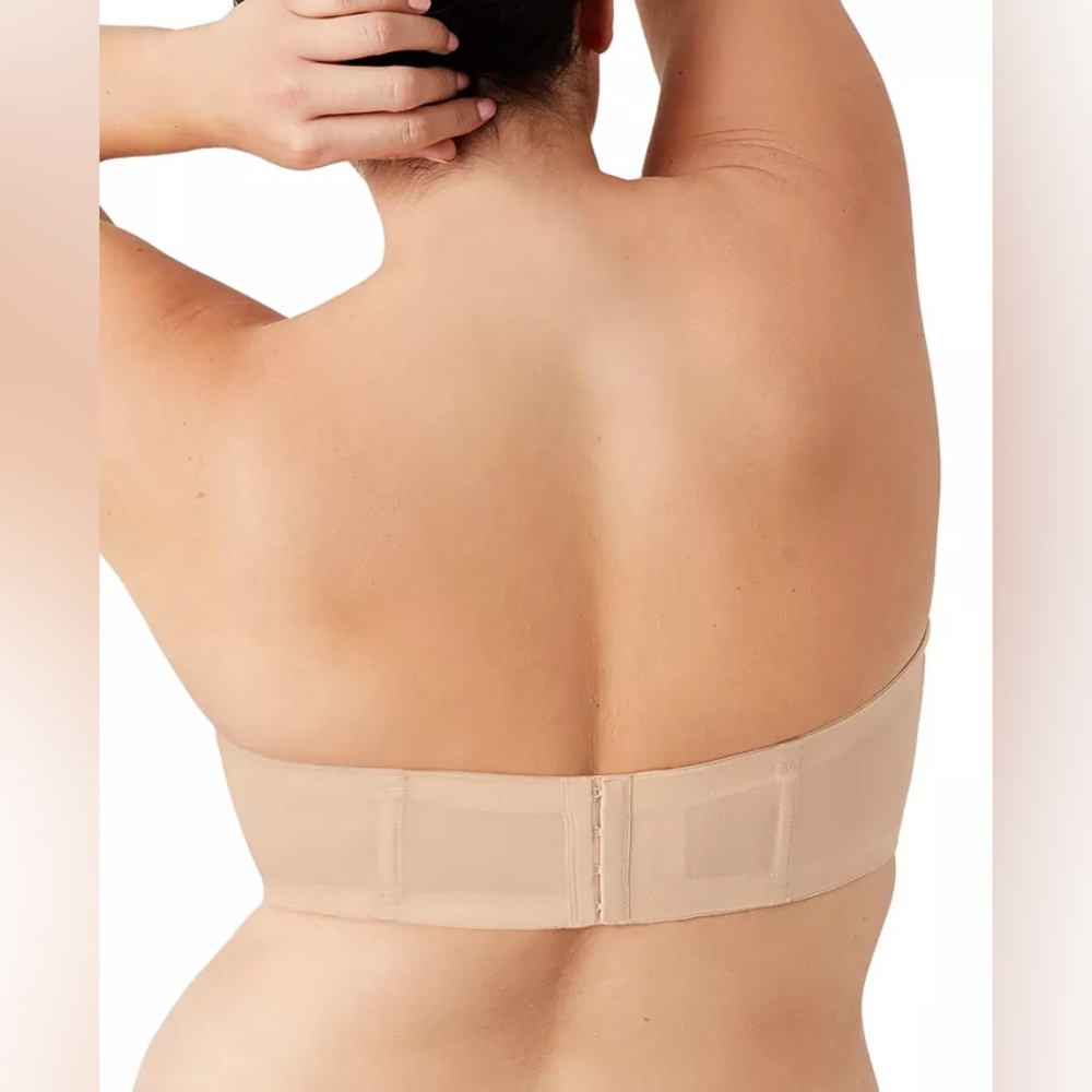 Wacoal Red Carpet Full Figure Underwire Strapless Bra 854119, Up To I Cup - Picture 4 of 9
